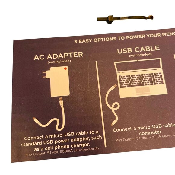 Rite Lite Go Menorah LED Black Electric Menorah With Multiple Display Options - Picture 4 of 8